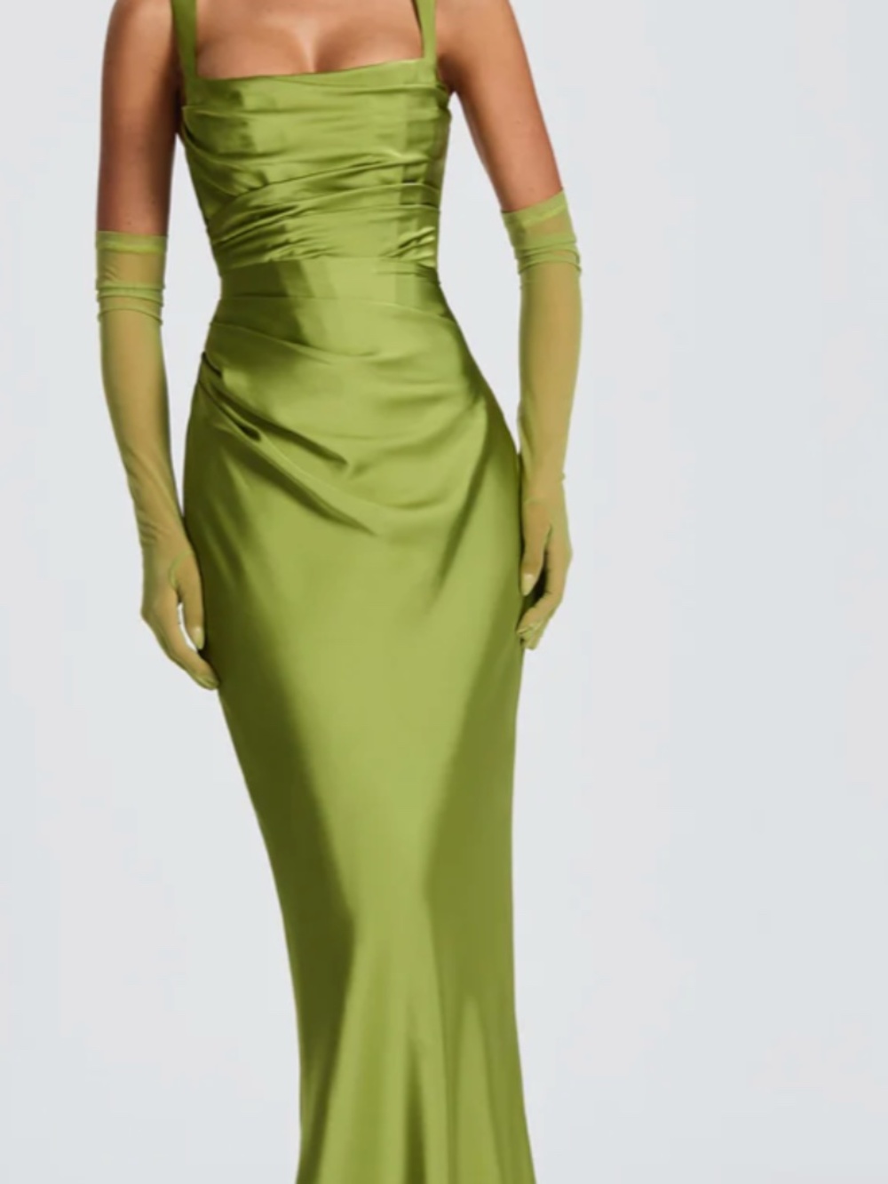 Babyboo CALANTHE MAXI DRESS - OLIVE